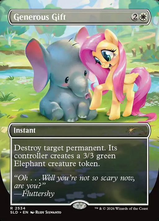 Generous Gift - Borderless - Inverted