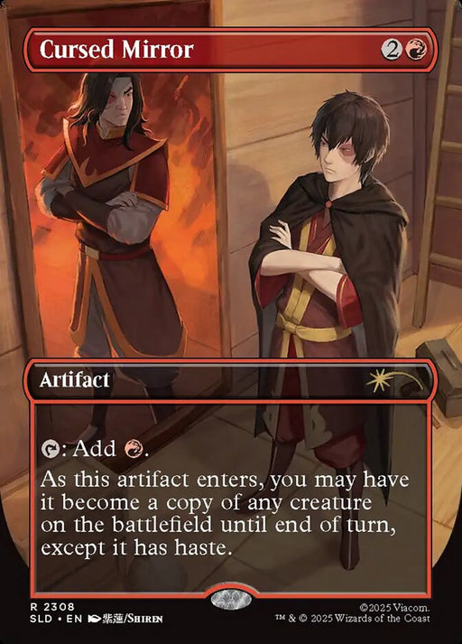 Cursed Mirror - Borderless - Full Art - Inverted