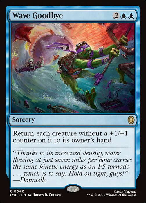 Wave Goodbye (Foil)