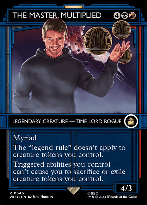 The Master, Multiplied - Borderless - Inverted - Legendary - Showcase (Foil)