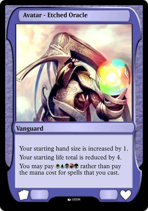Etched Oracle Avatar (Foil)