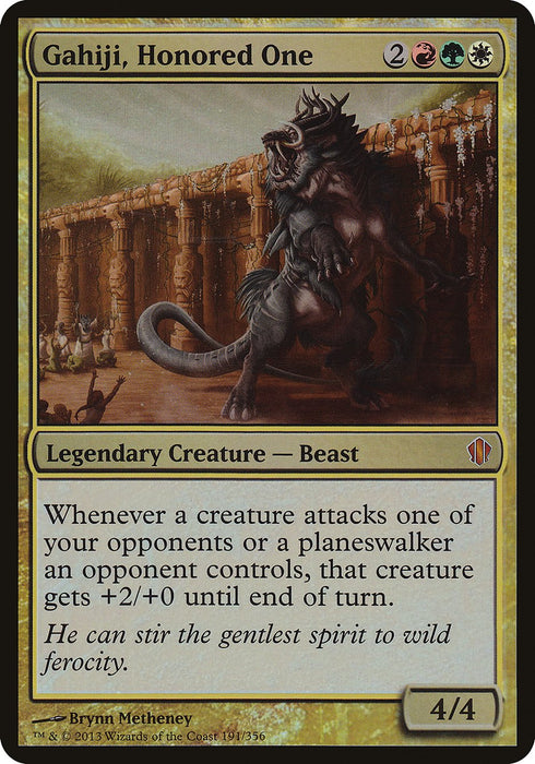 Gahiji, Honored One (Foil)