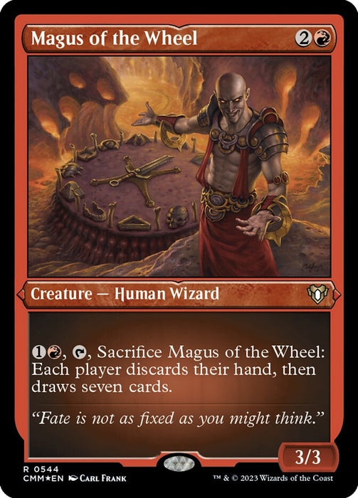 Magus of the Wheel - Etched - Inverted - Etched (Foil)