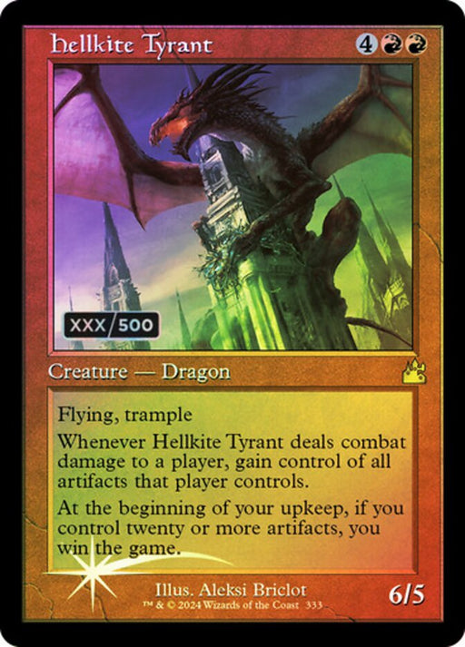 Hellkite Tyrant - Retro Frame (Foil)