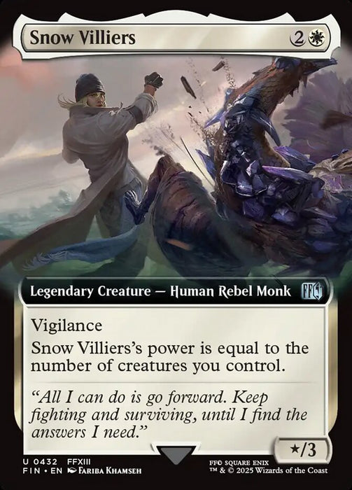Snow Villiers - Extended Art - Legendary