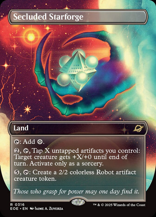 Secluded Starforge - Borderless (Foil)