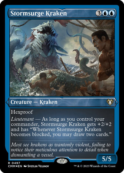 Stormsurge Kraken - Etched - Inverted - Etched (Foil)