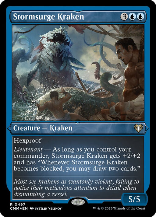 Stormsurge Kraken - Etched - Inverted - Etched (Foil)