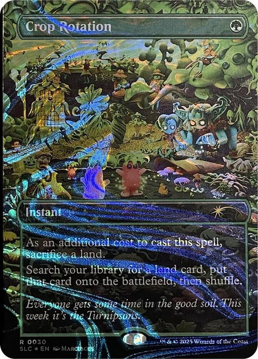 Crop Rotation - Borderless - Full Art - Inverted (Foil)