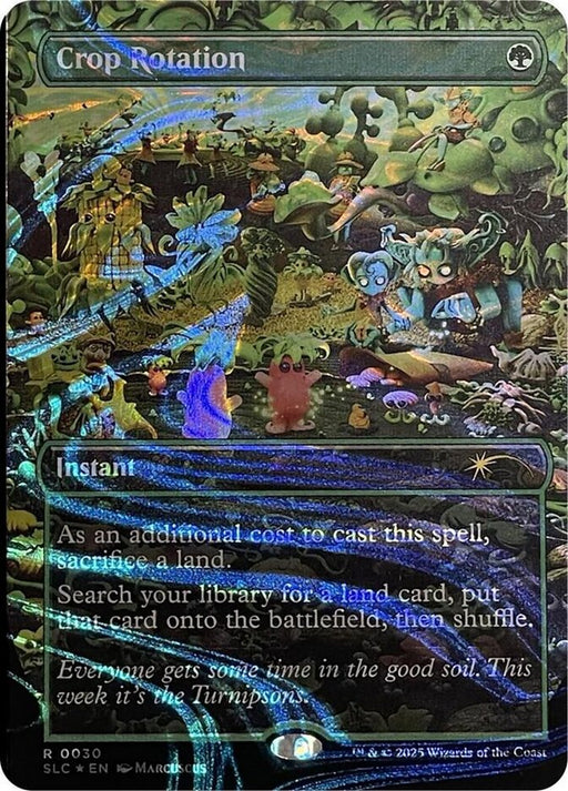 Crop Rotation - Borderless - Full Art - Inverted (Foil)