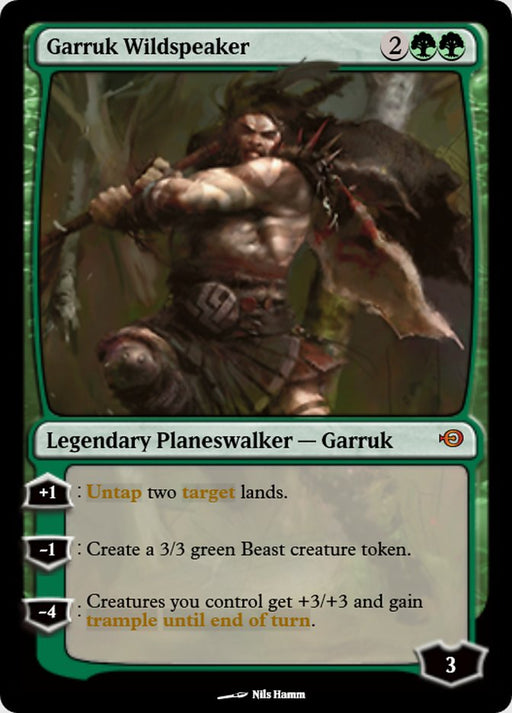 Garruk Wildspeaker (Foil)
