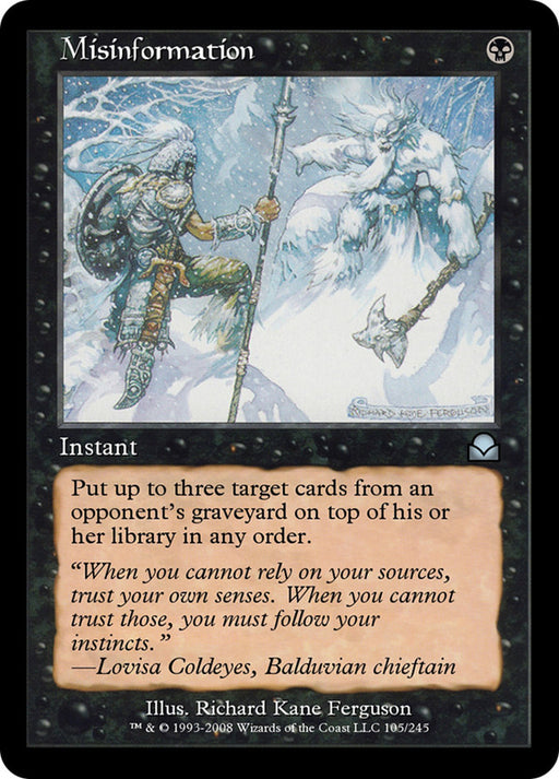 Misinformation (Foil)