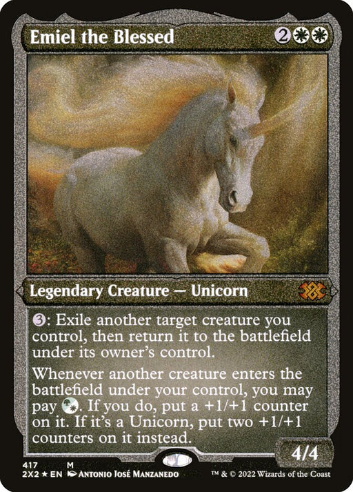 Emiel the Blessed - Etched - Inverted - Legendary - Etched (Foil)