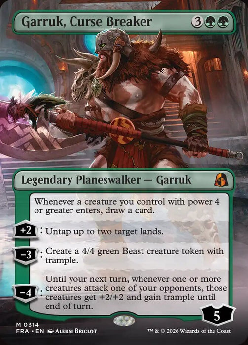 Garruk, Curse Breaker - Borderless
