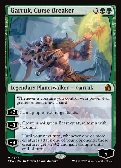 Garruk, Curse Breaker (Foil)