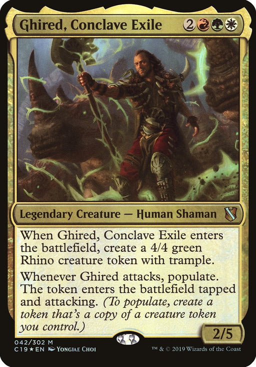 Ghired, Conclave Exile - Legendary (Foil)