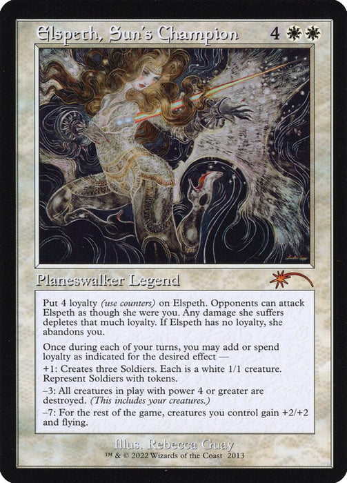 Elspeth, Sun's Champion - Retro Frame (Foil)