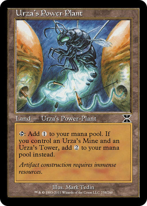 Urza's Power Plant - Retro Frame (Foil)