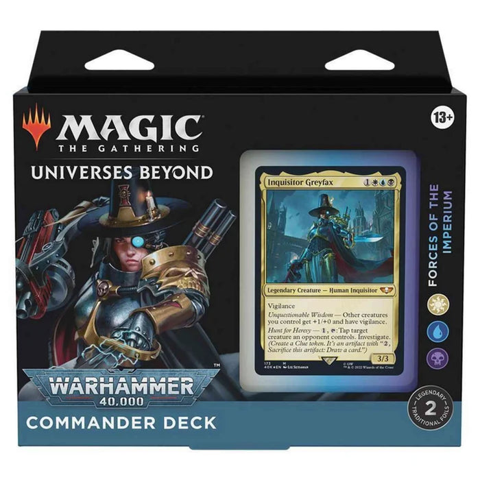 Universes Beyond - Warhammer 40K Commander Deck - Forces of the Imperium