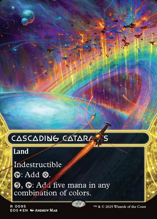 Cascading Cataracts - Borderless - Full Art - Inverted (Foil)