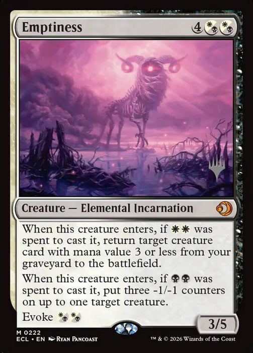 Emptiness (Foil)