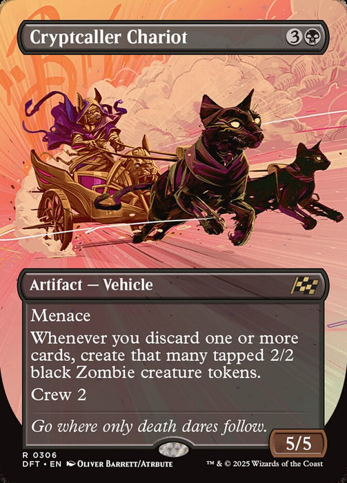 Cryptcaller Chariot - Borderless - Inverted (Foil)