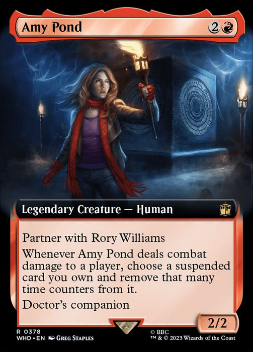 Amy Pond - Extended Art - Legendary (Foil)