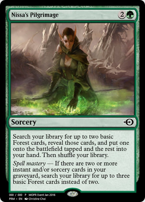 Nissa's Pilgrimage (Foil)