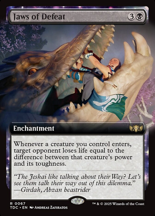 Jaws of Defeat - Enchantment - Extended Art