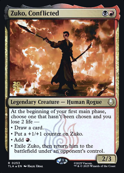 Zuko, Conflicted - Legendary (Foil)