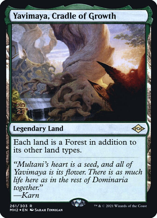 Yavimaya, Cradle of Growth - Legendary (Foil)