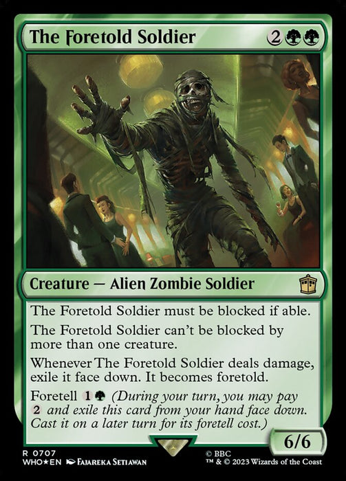 The Foretold Soldier - Surge Foil (Foil)