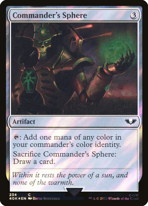 Commander's Sphere - Surge Foil (Foil)