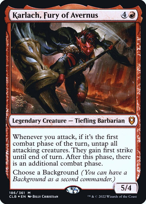 Karlach, Fury of Avernus - Legendary (Foil)