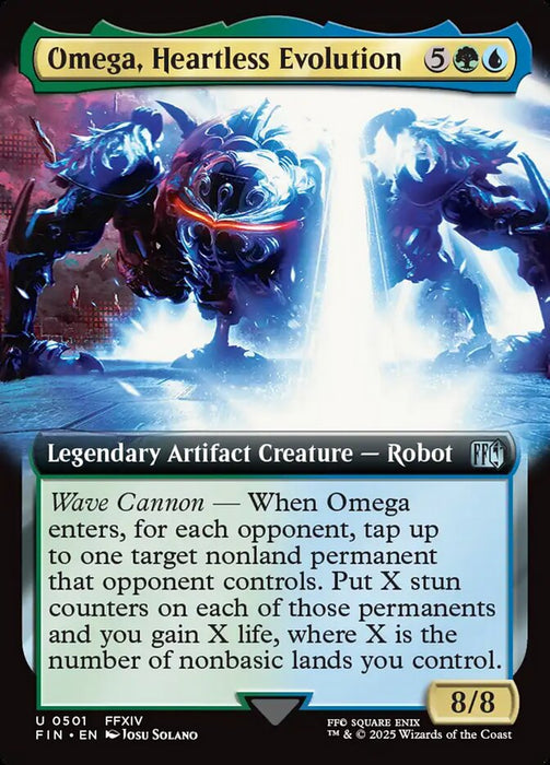 Omega, Heartless Evolution - Extended Art - Legendary (Foil)