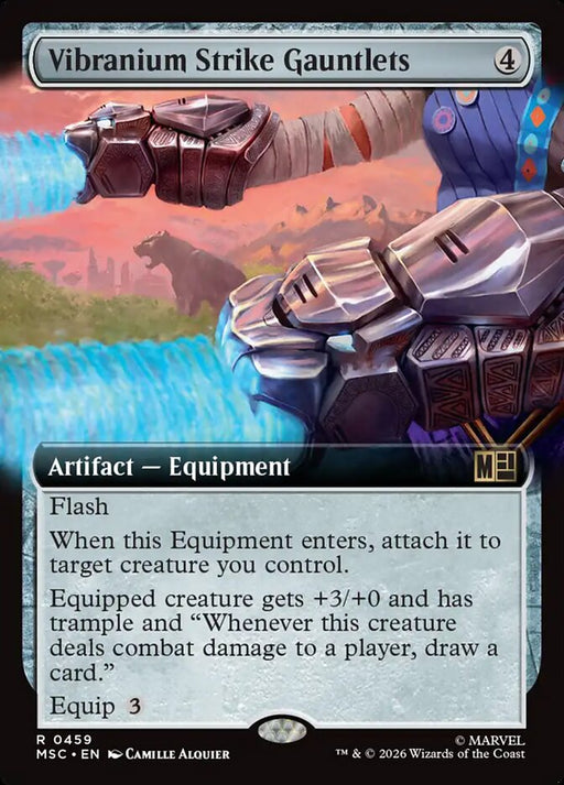 Vibranium Strike Gauntlets - Extended Art