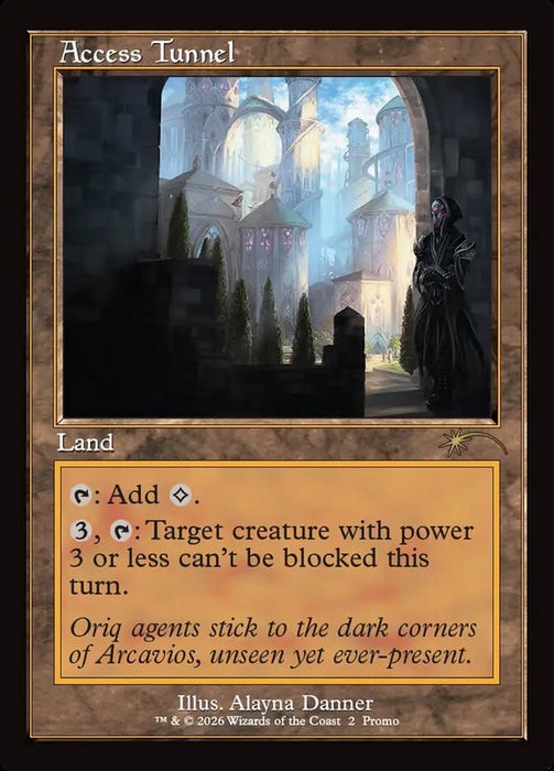 Access Tunnel - Retro Frame (Foil)