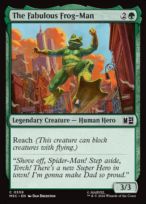 The Fabulous Frog-Man - Legendary
