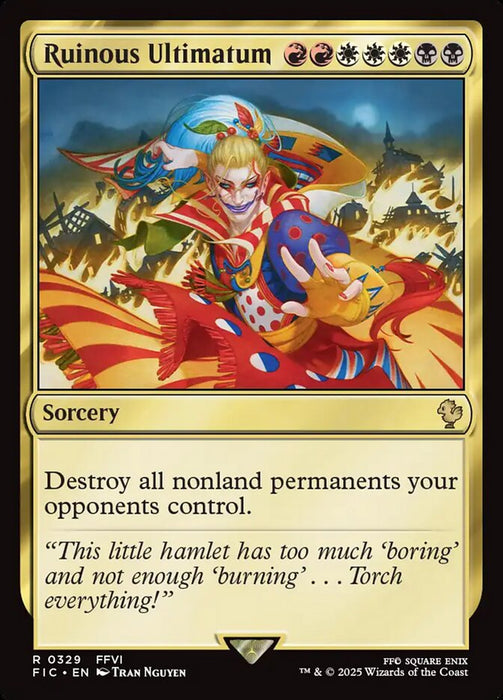Ruinous Ultimatum (Foil)