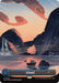 Island - Borderless - Full Art - Inverted (Foil)