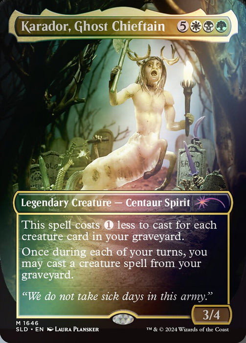 Karador, Ghost Chieftain - Legendary (Foil)