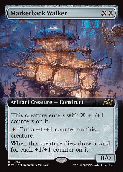 Marketback Walker - Extended Art (Foil)