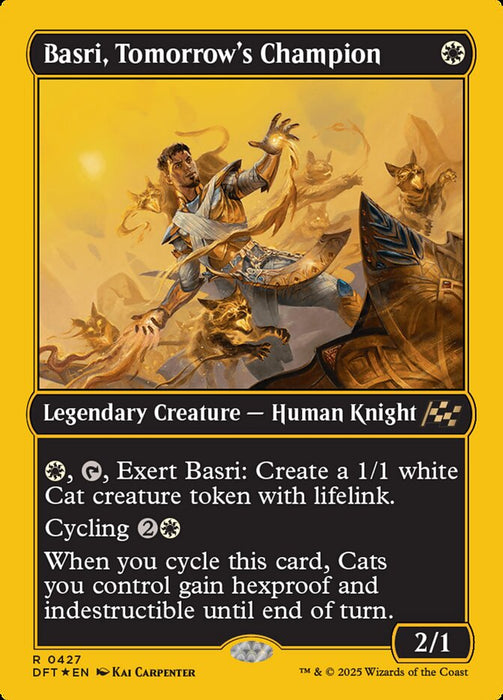 Basri, Tomorrow's Champion - Legendary - Inverted (Foil)