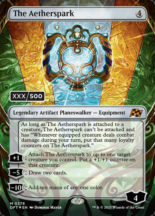 The Aetherspark - Borderless (Foil)