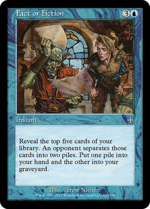 Fact or Fiction - Retro Frame