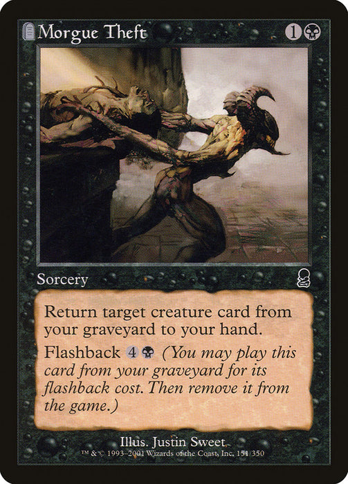 Morgue Theft - Tombstone