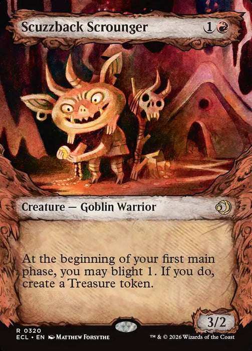 Scuzzback Scrounger - Borderless - Showcase (Foil)