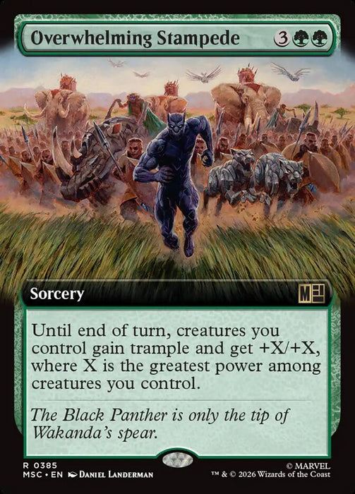 Overwhelming Stampede - Extended Art