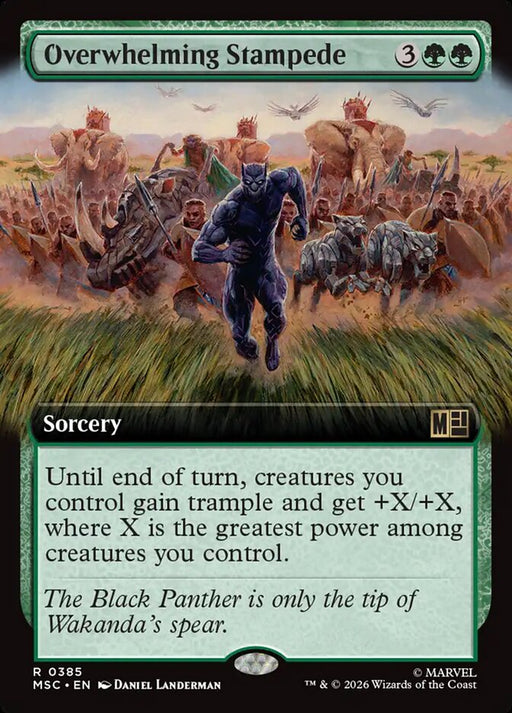 Overwhelming Stampede - Extended Art