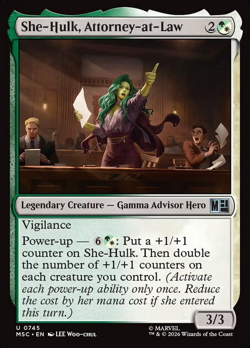 She-Hulk, Attorney-at-Law - Legendary (Foil)